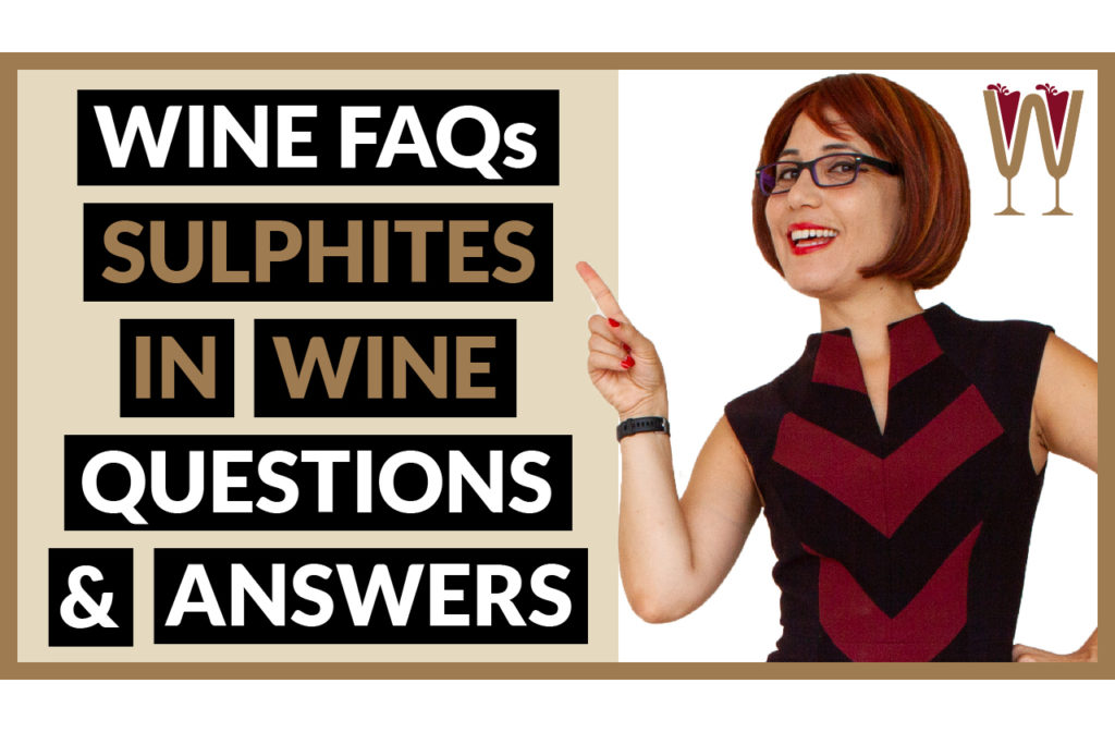 Banner image showing WineScribble discussing Sulphites in Wine
