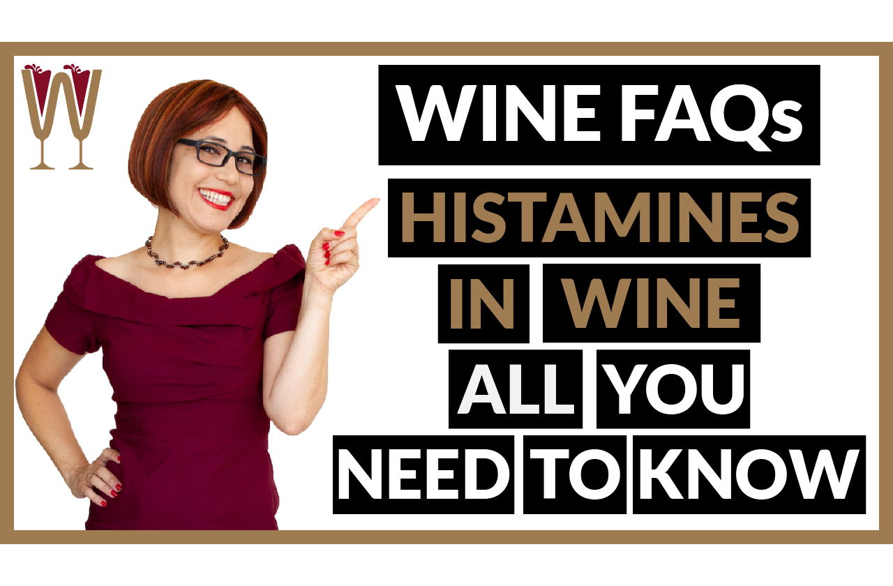 Banner image of Annabelle McVine discussing Histamines in Wine